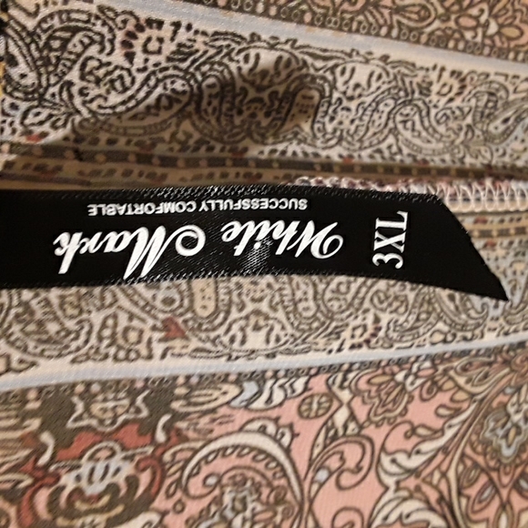 White Mark Plus Size "Breeze" Poncho Top/Tunic - 3XL - Picture 5 of 8